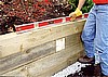Treated Lumber Walls
